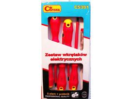 Atsuktuvų rinkinys elektrikams 42-C5301, 5 vnt.