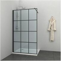 Juoda dušo sienelė Sanotechnik SOHO EN1206B, 120 cm