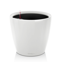 Vazonas su savaiminio drėkinimo sistema LECHUZA Classico Premium 43 White, 16080