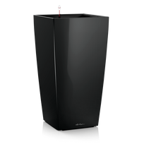 Vazonas su savaiminio drėkinimo sistema LECHUZA Cubico Premium 40 Black, 18196