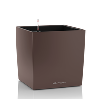 Vazonas su savaiminio drėkinimo sistema LECHUZA Cube Premium 40 Espresso, 16361