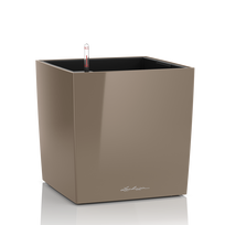 Vazonas su savaiminio drėkinimo sistema LECHUZA Cube Premium 50 taupe, 16565