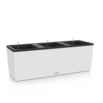 Vazonas su savaiminio drėkinimo sistema LECHUZA Trio Cottage 40 White, 15020
