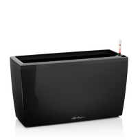 Vazonas su savaiminio drėkinimo sistema LECHUZA Cararo Premium 75 black, 18809