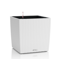 Vazonas su savaiminio drėkinimo sistema LECHUZA Cube Cottage 50 White, 15390