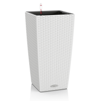 Vazonas su savaiminio drėkinimo sistema LECHUZA Cubico Cottage 30 White, 15226