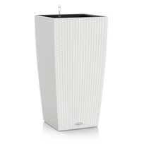 Vazonas su savaiminio drėkinimo sistema LECHUZA Cubico Cottage 40 White, 15246