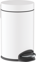 Šiukšliadėžė Hansgrohe AddStoris 41775700, balta matinė