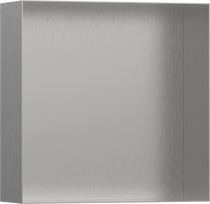 Sieninė niša be rėmų Hansgrohe XtraStoris 56073800, šlifuoto nerūd. plieno