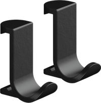 Rankšluosčio kabliukas Hansgrohe WallStoris, 27914670, juoda matinė, 2vnt