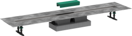 Dušo latakas Hansgrohe uBox 56021180, 120cm