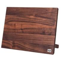 Magnetinis peilių stovas KAI Magnetic Knife Block Walnut DM-0806, natūralaus riešutmedžio