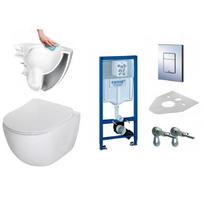 Potinkinis WC komplektas Grohe 38772001 + Deante Peonia Rimless