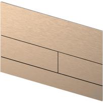 Metalinė vandens nuleidimo plokštelė TECEsquare II, matinė Red Gold, 9240848