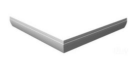 Dušo apdailos plokštė Ravak GIGANT PRO 100x80 SET L white, XA83AL01010