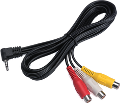 Mini-jack - RCA kabelis Kenwood CA-C3AV