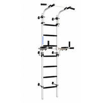 Sporto kompleksas (gimnastikos sienelė) ROMANA S10 balta-juoda, 222x41cm