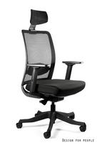Biuro kėdė Unique ANGGUN 1199-BL, SM01, BLACK MESH