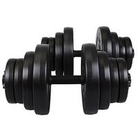 Reguliuojamo svorio hantelių rinkinys (30 mm) RN-Sport 45 kg