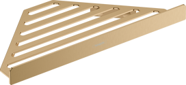 Kampinė lentyna dušui Hansgrohe AddStoris 41741140, šlifuotos bronzos