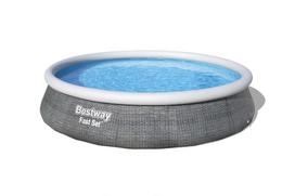 Baseinas Bestway 57376, baltas/pilkas, 7340 l