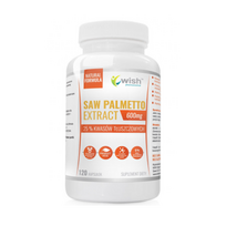 WISH Pharmaceutical Saw Palmetto Extract 600 mg 120 caps