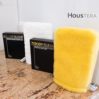 Kūno SPA - Pilingo pirštinė kūnui "Body Cleaner" ir Kūno prausimosi pirštinė "Body Glove"