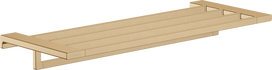 Lentyna su rankšluosčių kabykla Hansgrohe AddStoris 41751140, šlifuotos bronzos