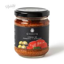 „LA CHINATA“ žaliųjų alyvuogių ir paprikų užtepėlė, 180 g