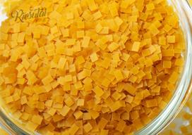 Kukurūzų miltų makaronai (maži kvadratėliai) be glitimo, 1 kg