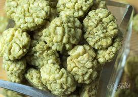 Ryžių krekeriai „Vasabi bučinys“, 500 g