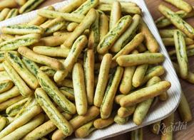 Grissini duonos lazdelės „Bazilikas mafijozas“, 500 g