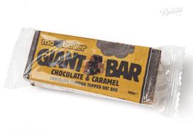 Avižinis batonėlis „Ma Baker Giant Bar“ su karamele, padengtas šokoladu, 100 g