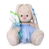 Pliušinis žaislas Zuikutė Mi su tulpėmis 18cm, SidS-380 Budibasa