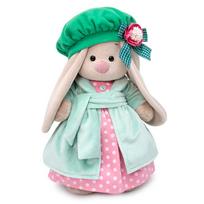 Pliušinis žaislas Zuikutė Mi su chalatu kepure 32cm, StM-330, Budibasa