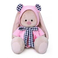 Pliušinis žaislas Zuikutė Mi  su megztiniu ir suknele 18-23cm, SidM-383, Budibasa