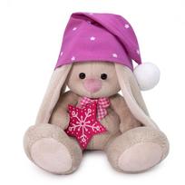 Pliušinis žaislas Zuikutė Baby su žvaigždute 15cm, SidX-351, Budibasa
