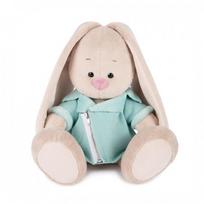 Pliušinis žaislas Zuikutė Mi mėtine striukyte 23cm, SidM-208, Budibasa