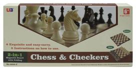 Šachmatai U3 2in1 Chess & Checkers 525160025