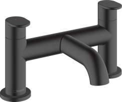 Vonios maišytuvas Hansgrohe Vernis Blend 71442670, juodas matinis, montuojamas į vonios kraštą