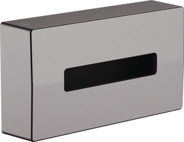 Servetėlių laikiklis Hansgrohe AddStoris 41774340, šlifuoto juodo chromo
