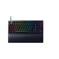 Razer Huntsman V2 Tenkeyless juodos spalvos laidinė optinė (Clicky Purple Switch) žaidimų klaviatūra su Nordic raidžių išsidėstymu ir RGB LED apšvieitmu