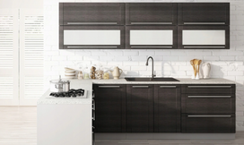 Virtuvinis komplektas TITANIUM fino juoda 2
