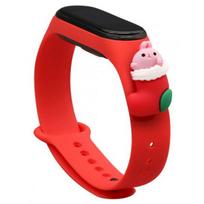 Fusion Accessories Xiaomi Mi Band 3/ 4 raudona Xmas Santa
