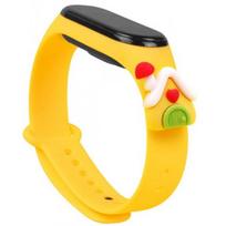 Fusion Accessories Xiaomi Mi Band 5/ 6 Yellow Xmas House