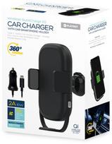 Platinet car phone mount  and  QI wireless charger 2A/10W PUCHWI