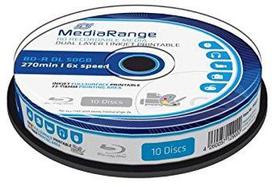 MediaRange BD- R DL 50GB 6x 10 vienetų (MR509)