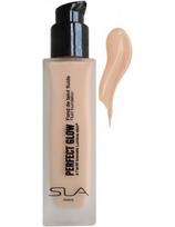 SLA Paris drėkinamasis makiažo pagrindas, Pinky Beige SLA Paris Fluid Foundation Perfect Glow 30ml