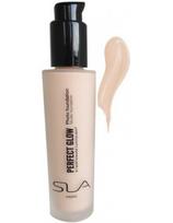 SLA Paris drėkinanti ir matinė kreminė pudra, Golden Porcelain SLA Paris Photo Foundation Perfect Glow 30ml