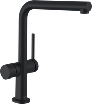 Plautuvės maišytuvas Hansgrohe Talis M54, 72827670, juodas matinis